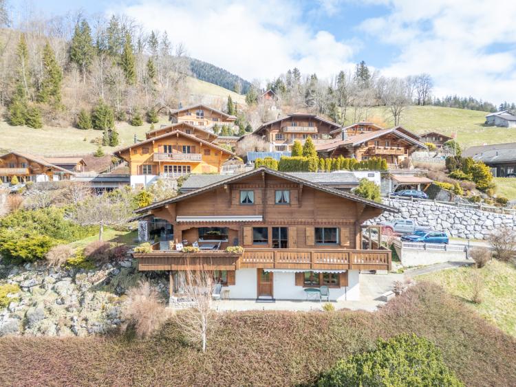 Les Granges - Familienchalet mit herrlicher Aussicht