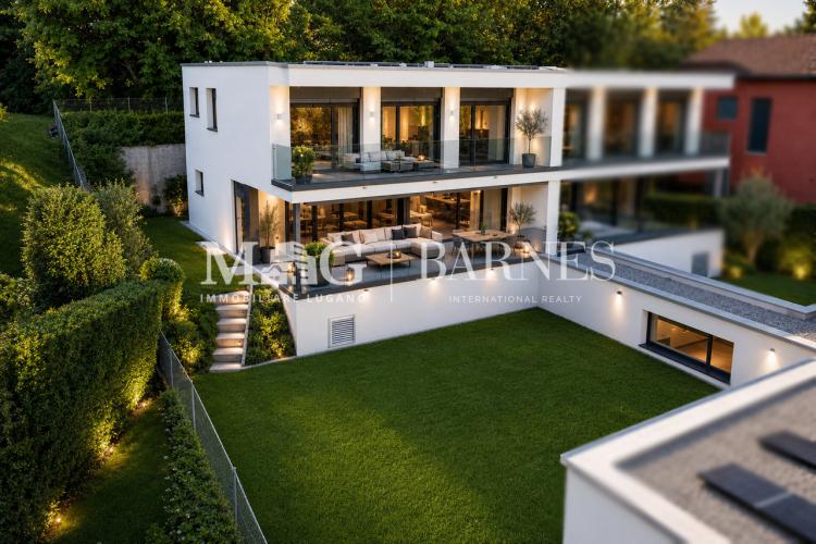 Lugano: Freistehende Villa mit Stadtblick - zuletzt verfügbar