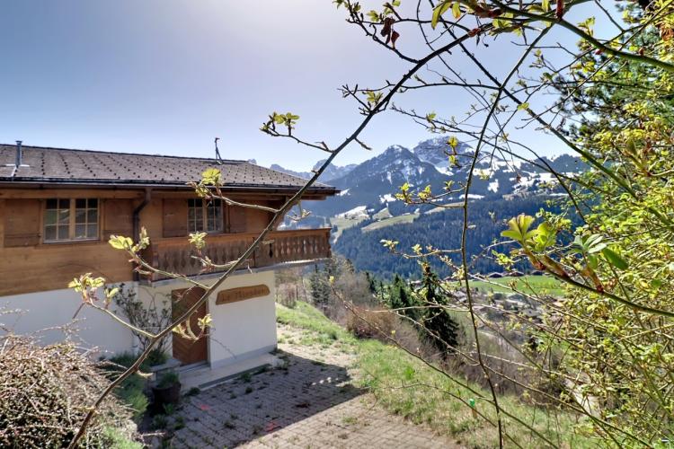 Château-d'OEx - Chalet zur Renovierung mit Baugenehmigung