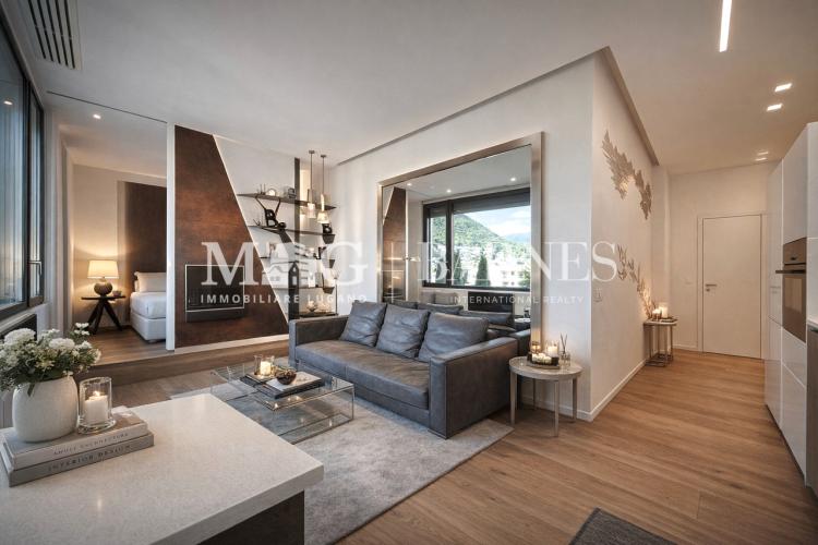 Lugano Centro bei LAC: 2.5-Zimmer-Wohnung mit Seesicht