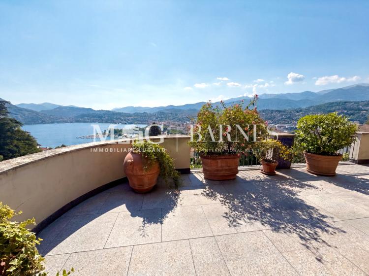 3.5-Zimmer-Wohnung in Ruvigliana mit Terrasse und Luganerseeblick