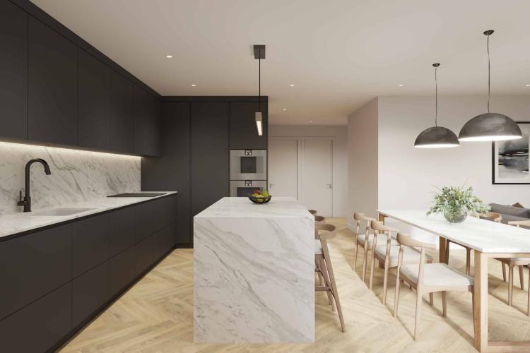 3,5-Zimmer-Wohnung mit zwei Seiten