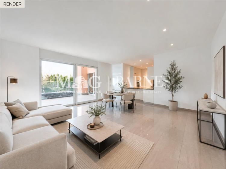 Lugano, Vezia: Geräumiges 7,5-Zimmer-Haus mit Garten - 250 qm
