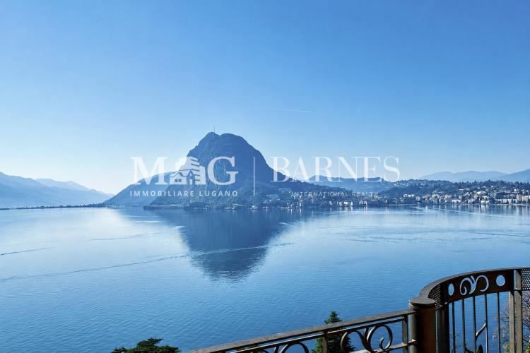 Lugano Castagnola: 2.5-Zimmer-Wohnung mit Seesicht