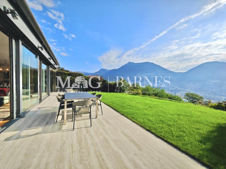 Lugano : appartement de 4,5 pièces avec terrasse et vue sur le lac