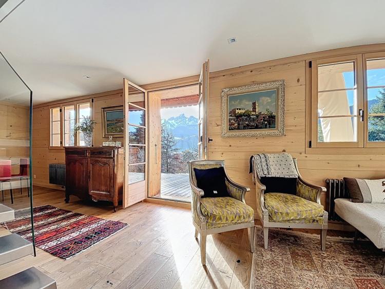 Château-d'Oex - Sehr schönes, komplett renoviertes Chalet