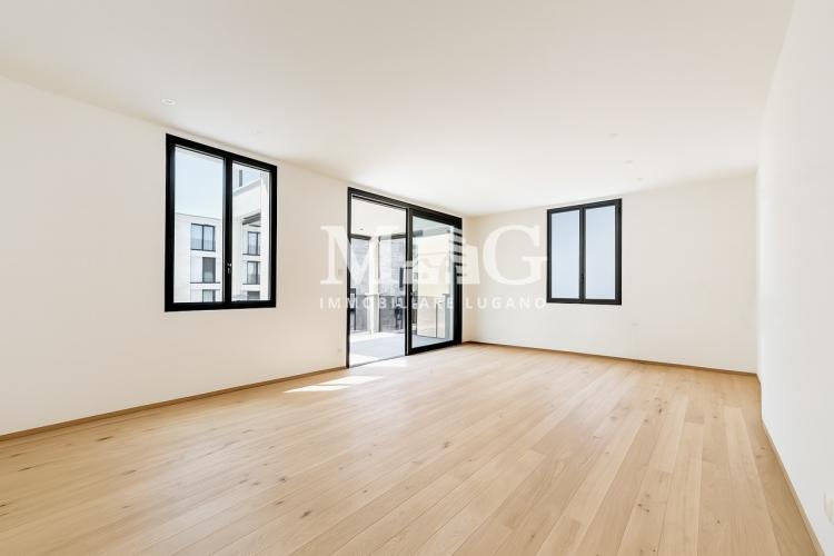 Lugano Centro: Renovierte 4.5-Zimmer-Wohnung in Seenähe