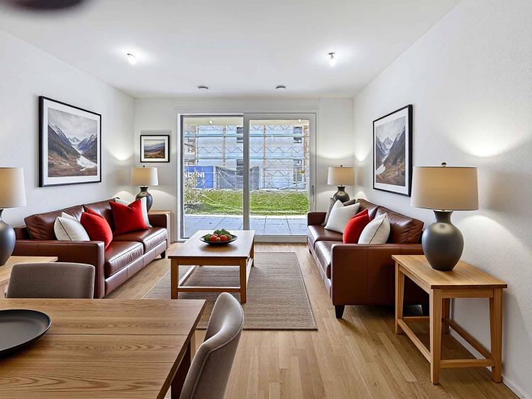 Losnummer E-001 - 3,5-Zimmer-Erdgeschosswohnung