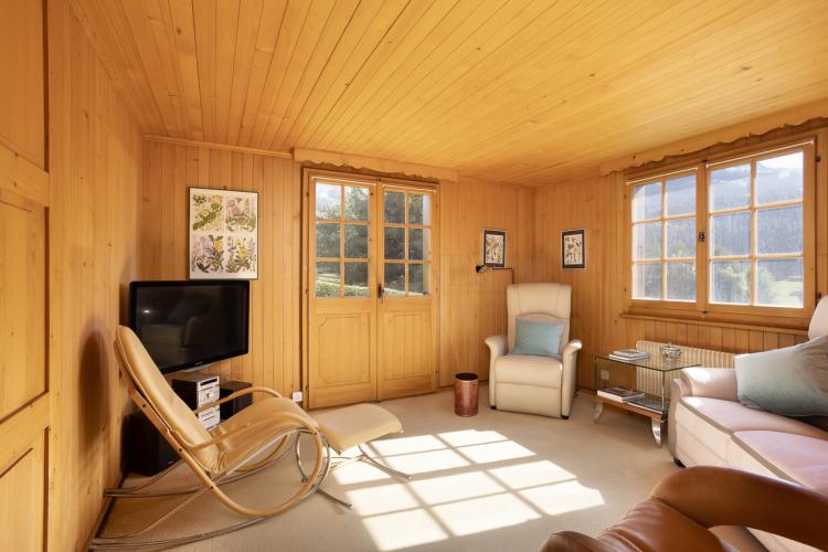 Château-d'OEx – Typisches Chalet mit großem Garten