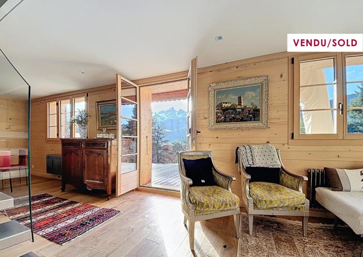 Château-d'Oex - Sehr schönes, komplett renoviertes Chalet