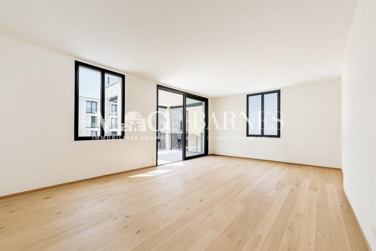 Lugano Centro: Renovierte 4.5-Zimmer-Wohnung in Seenähe