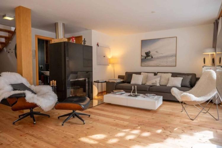 Luxuriöse Maisonette-Wohnung in Zermatt mit atemberaubendem Blick auf das Matterhorn