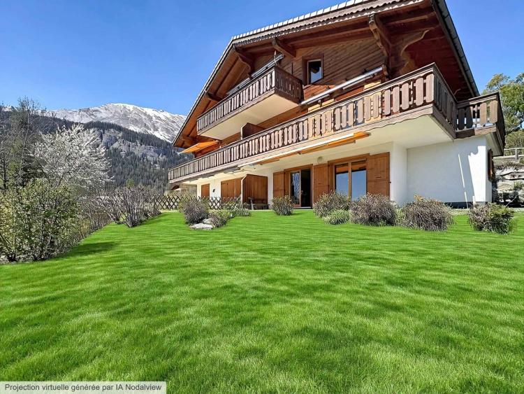 Ein wahres Juwel: charmantes Maisonette-Apartment mit Garten und Panoramablick