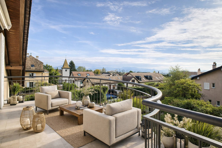 Exklusives Penthouse mit privatem Garten von 650 m² 