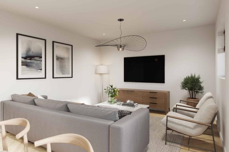 5,5 Zimmer-Zwei-Seiten-Wohnung 