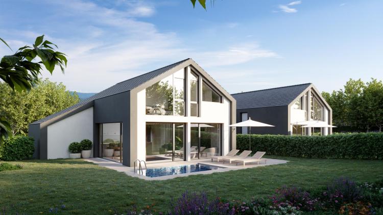 VILLA B: Individuelle Villa von 210 m² mit modernem Design