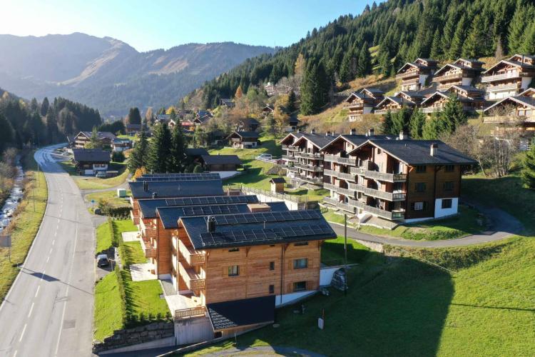 Neues Duplex-Apartment mit Garten – Alpine Eleganz im Herzen der Portes du Soleil