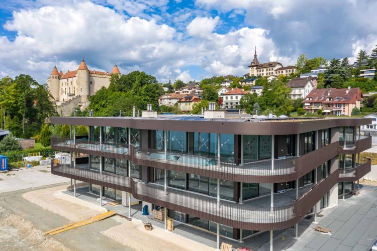 Lebe mit den Füßen im Wasser! 