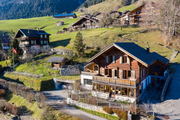 Château-d'Oex - Wunderschönes Familienchalet