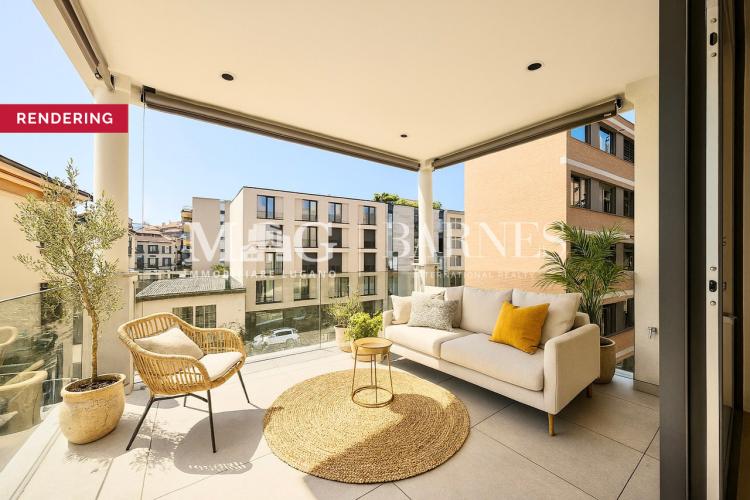 Lugano Centro: Renovierte 4.5-Zimmer-Wohnung in Seenähe