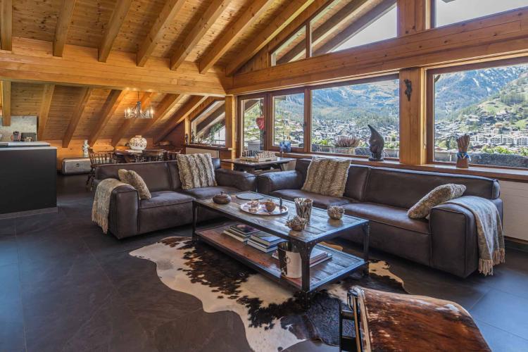 Exklusive Penthousewohnung in Zermatt mit einmaliger Matterhornsicht