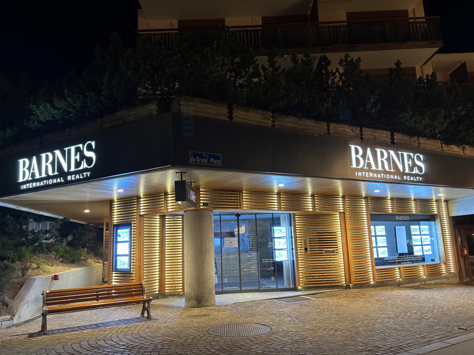 Nouvelle agence BARNES Crans-Montana