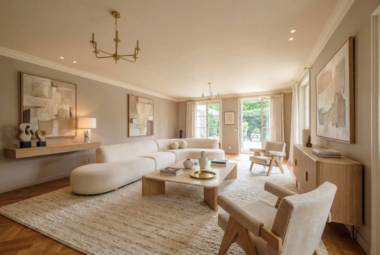 Wunderschöne 7-Zimmer-Wohnung mit Terrasse in Luxusresidenz