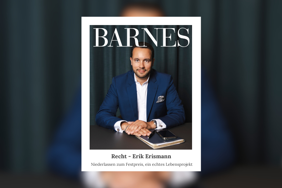 BARNES Magazin Schweiz #20: Erik Erismann – Pauschalbesteuerung