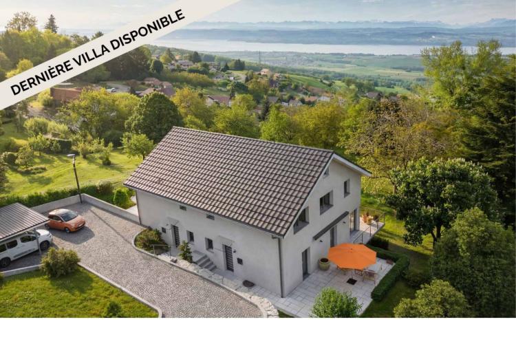 NEW VILLA: A privileged living environment between lake and mountains!
