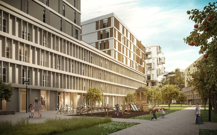 Etang-Bezirk „Development Zone“ – 3-Zimmer-Wohnung – Grundstück D4.1_02-4.04