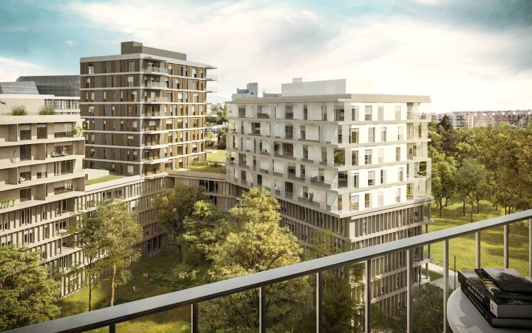 Bezirk Etang_ Grundstück D3.1_52-9.02 _2,5 Zimmer im 5. Stock in der Entwicklungszone _ HAUPTVERSITZ FÜR 10 JAHRE OBLIGATORISCH