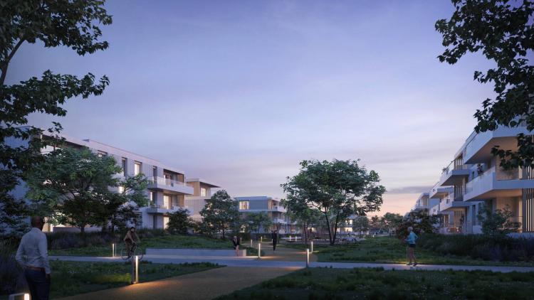 Les Parc des Crêts - Wunderschöne 4-Zimmer-Wohnung von 115 m2 mit Balkon von 26 m2 und 3 Boxen - F3-38-20