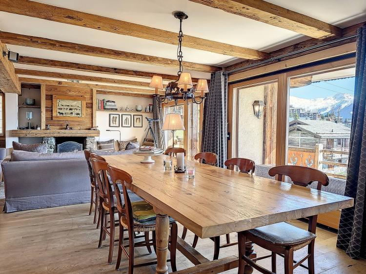 Baye-Holz | Luxuswohnung zur wöchentlichen Miete in Médran, Verbier