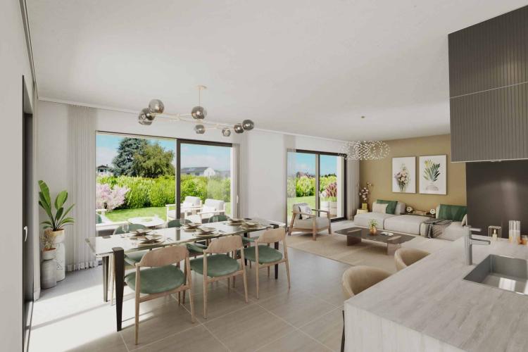 VILLA B - Doppelhaushälfte mit Garten im Herzen von Savigny