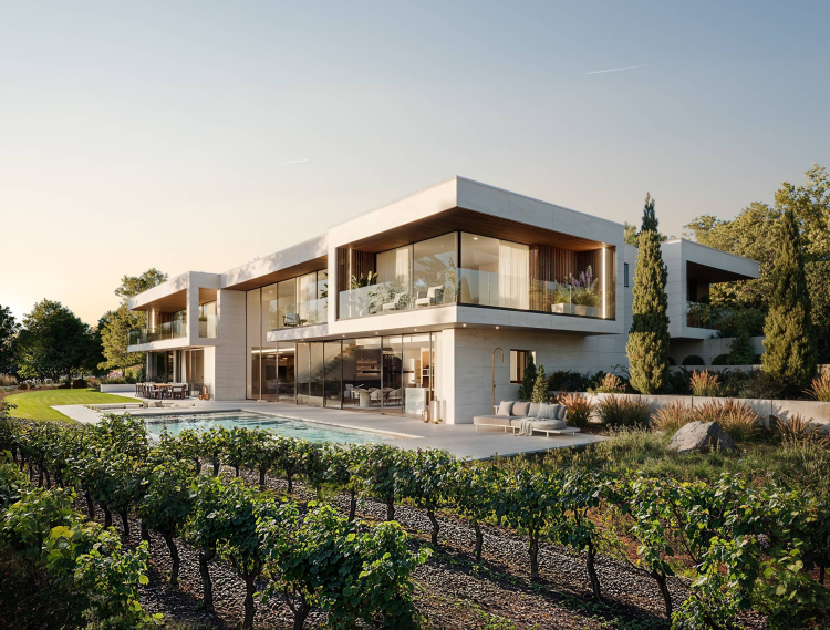 Außergewöhnliches Anwesen mit Panoramablick auf den See 