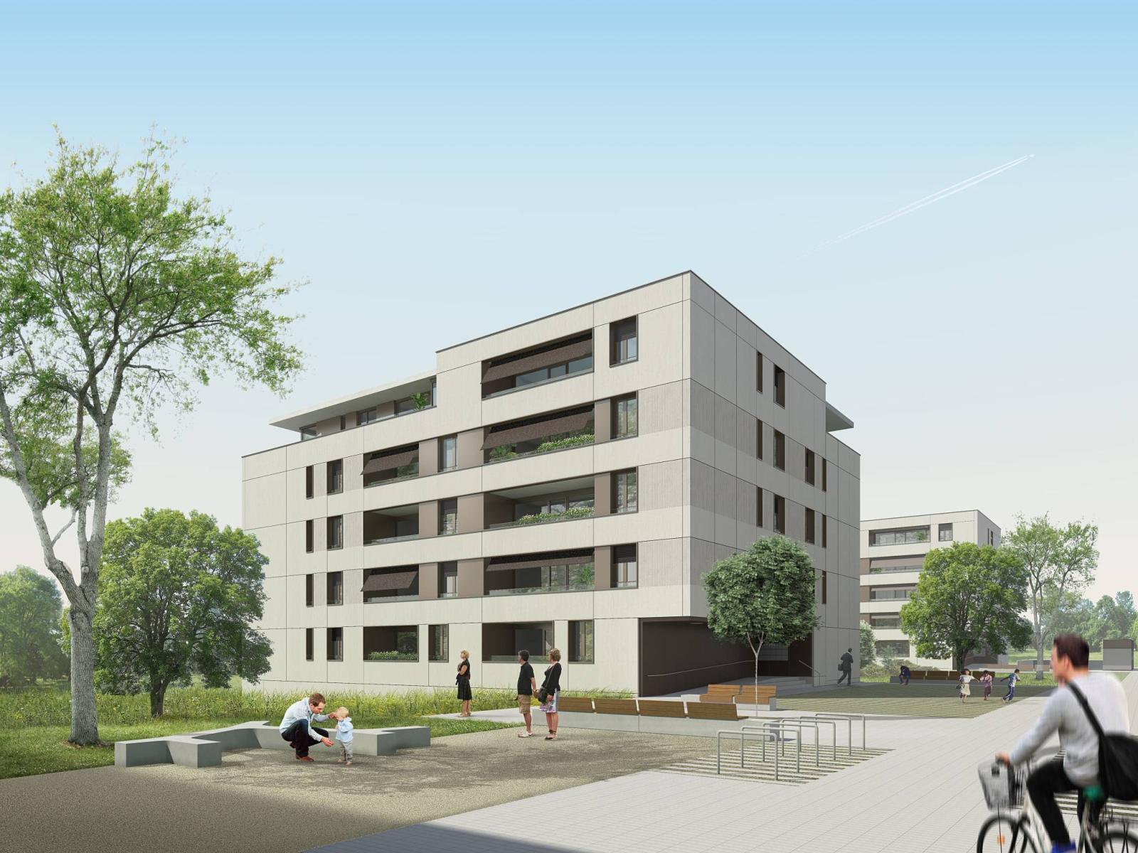 3,5 Zimmer im 1. Stock – Grundstück Nr. E1.2