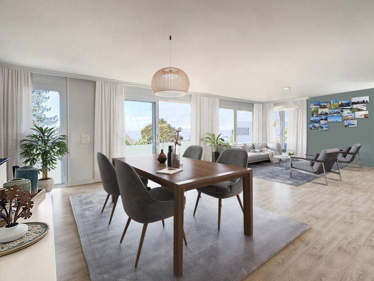 Familien-Maisonette von 160 m² mit Südterrasse