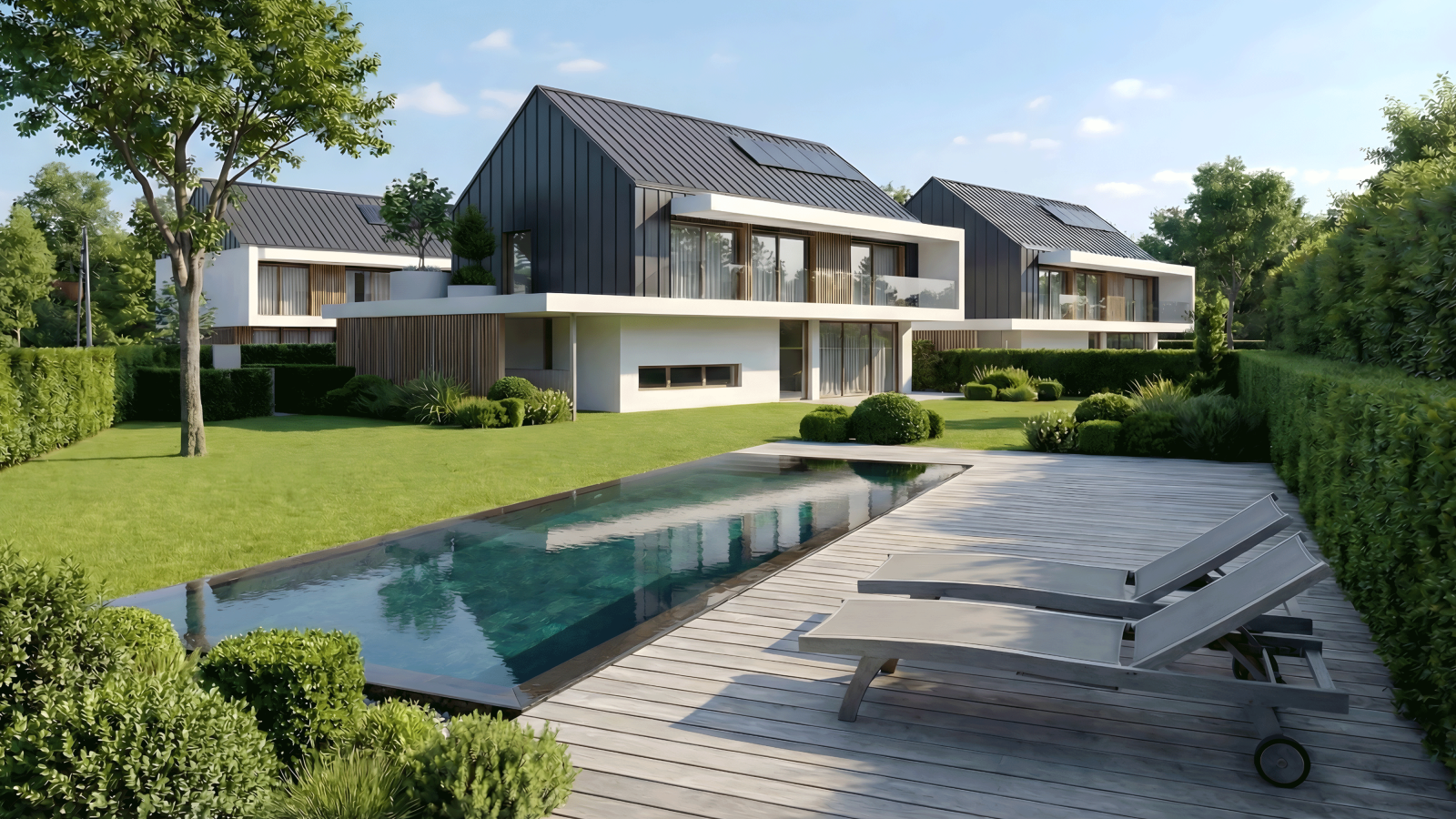 Neubau-Villa der Extraklasse in Dully