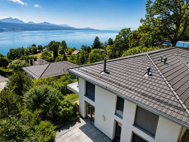 Modernes Apartment im Herzen von Lavaux mit Panoramablick auf den Genfersee 