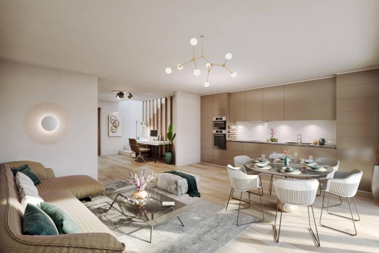 Lullier 67 – Wunderschöne 6-Zimmer-Maisonette-Wohnung in den obersten Etagen mit großem Balkon