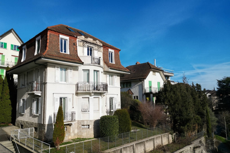Villa „Fleur des Alpes“ – Viertel unter dem Bahnhof