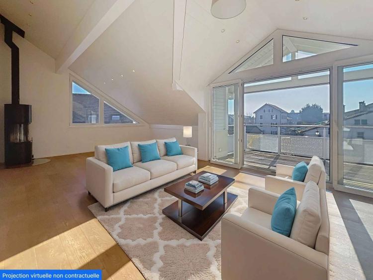 Très bel appartement lumineux dans les combles