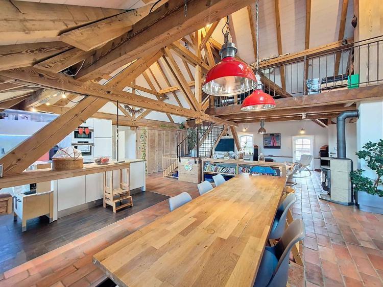 5,5 Zimmer-Triplex im Penthouse bei Romont